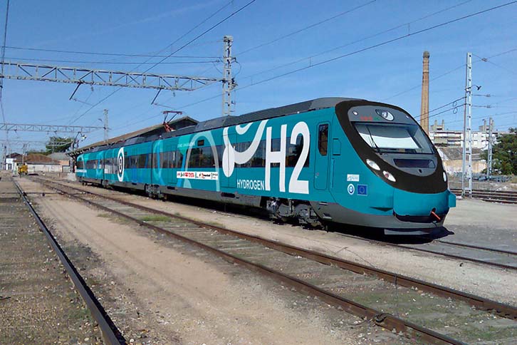 Водородный поезд CAF выходит на испытания, февраль 2022 года
