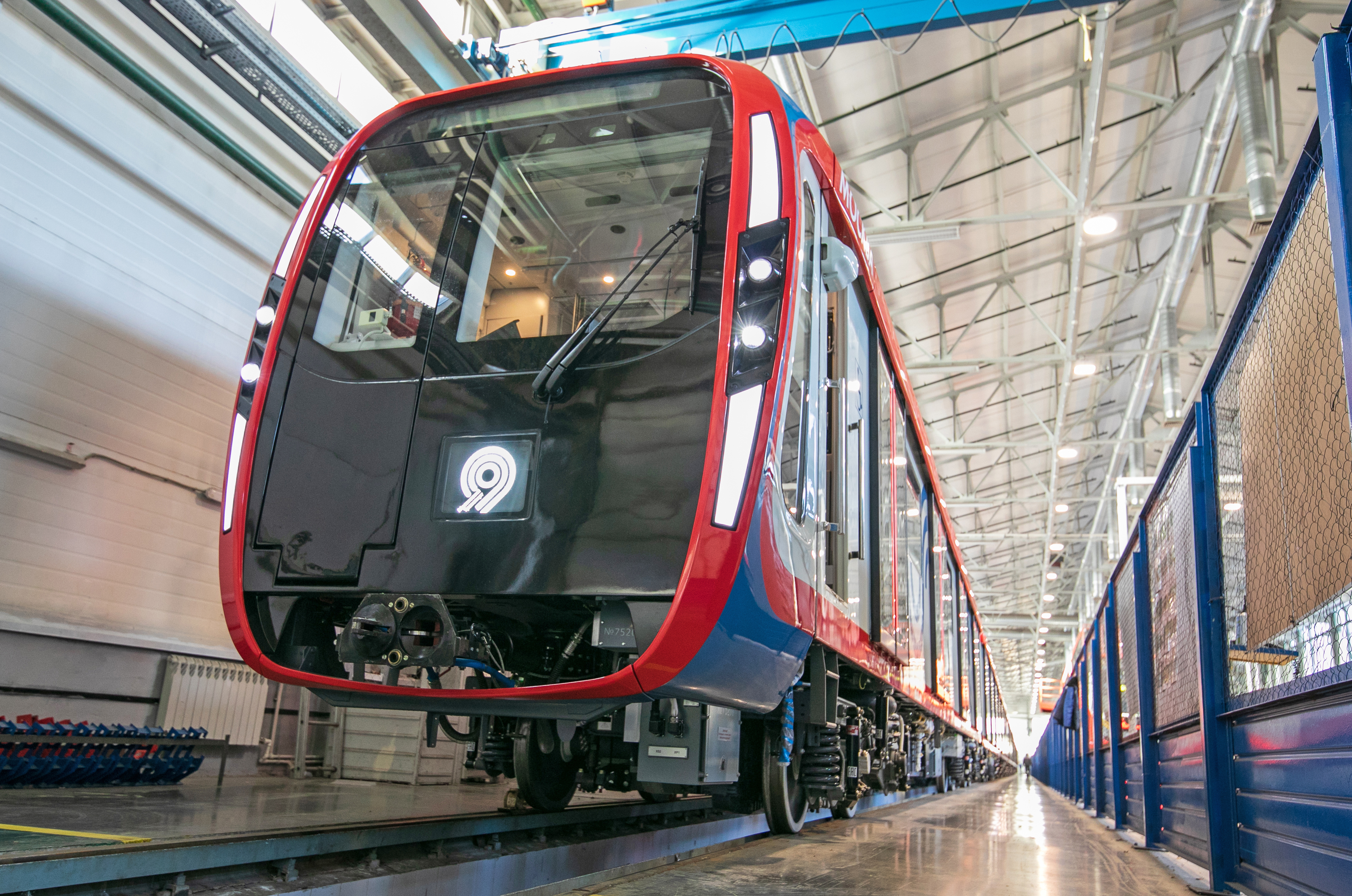 Поезд метро серии 81-775/776/777 («Москва-2020»). Источник: ТМХ