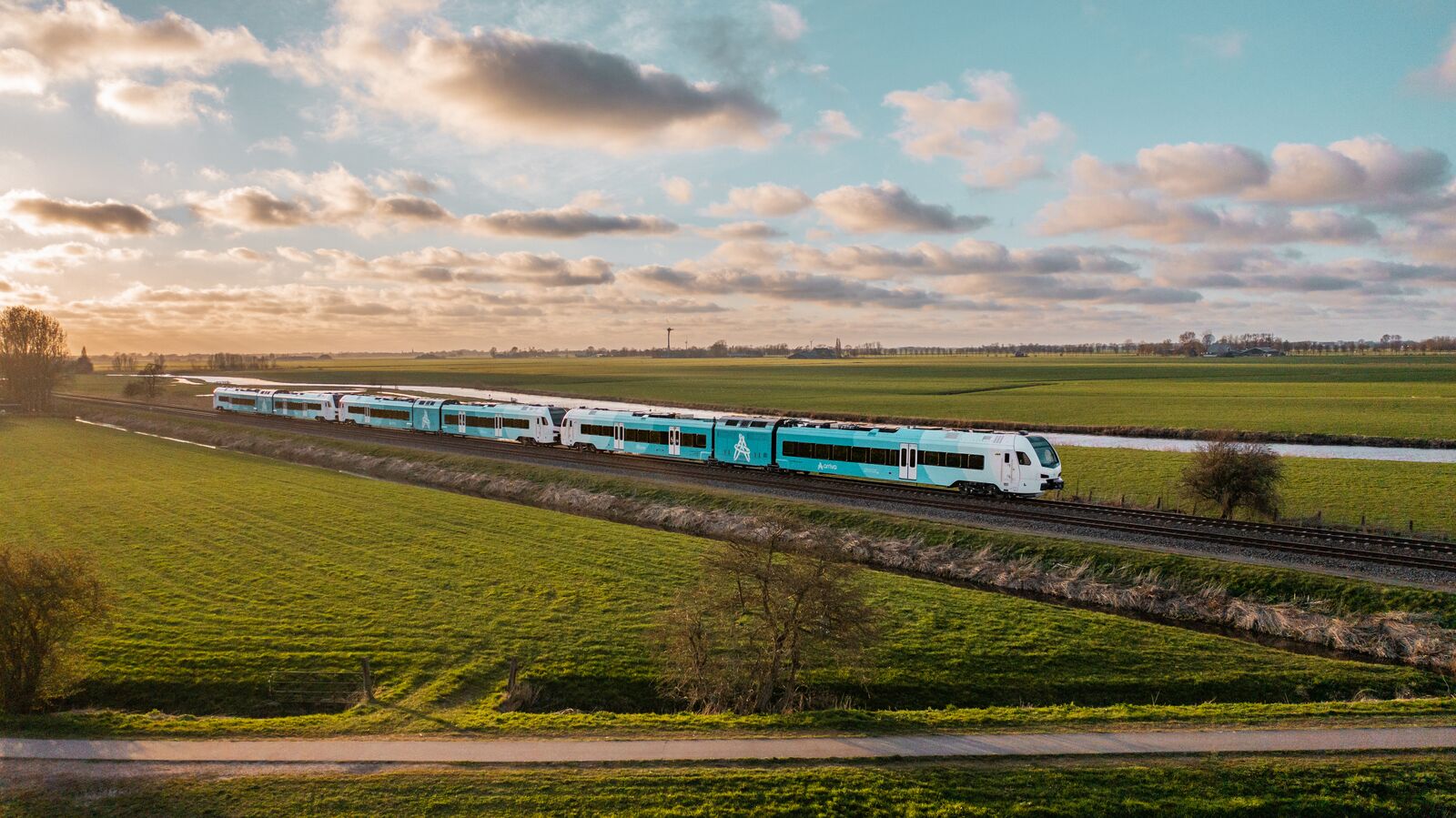 Поезд Stadler WINK на испытаниях в Нидерландах