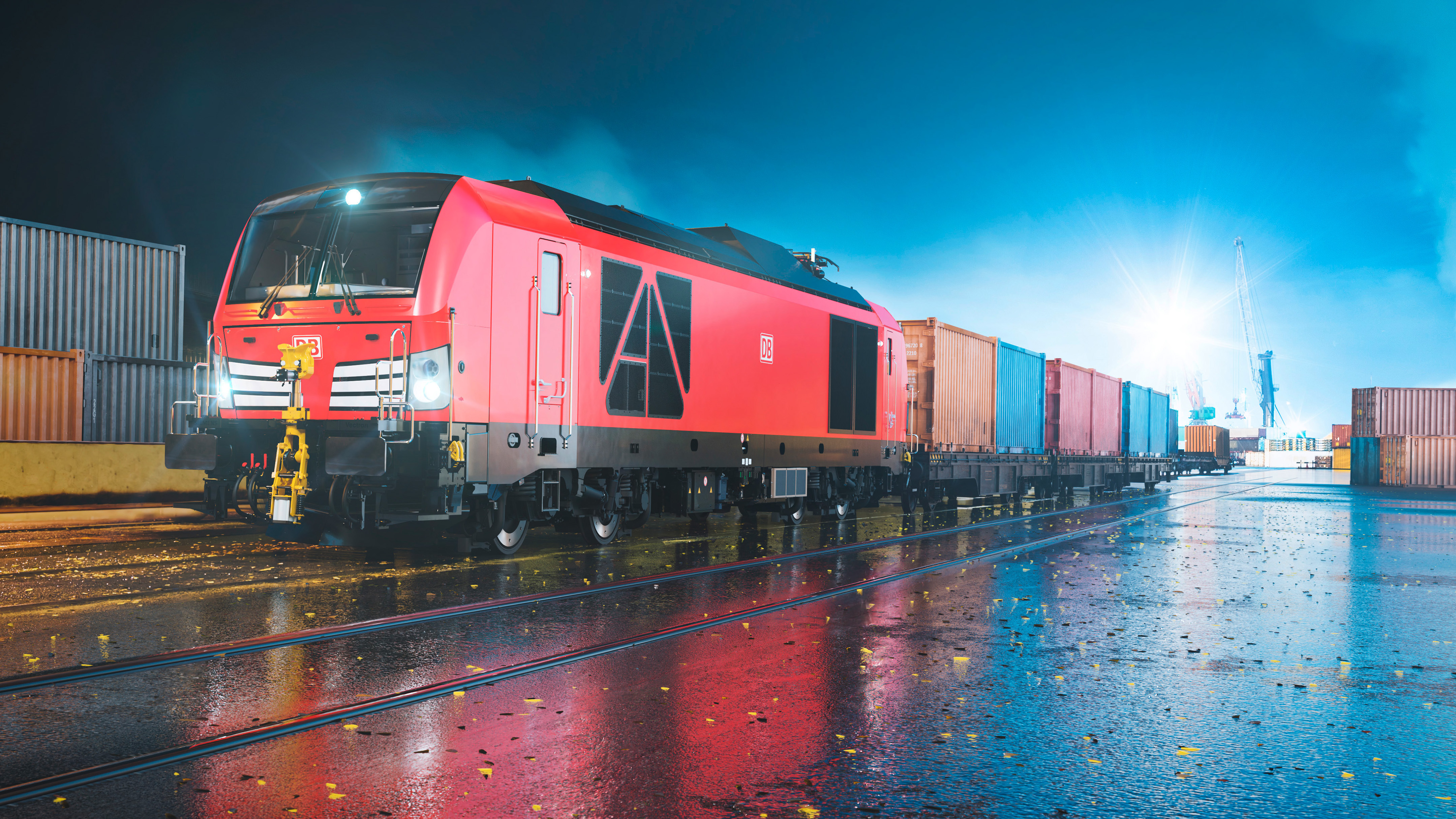 Гибридный локомотив Vectron Dual Mode для Deutsche Bahn