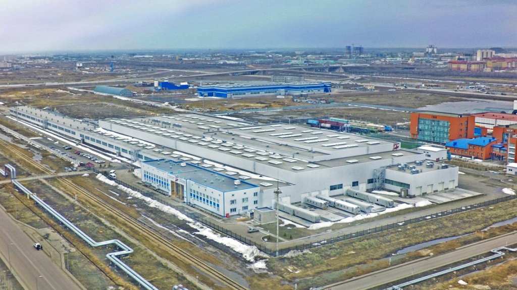 Завод «Тулпар» в Казахстане