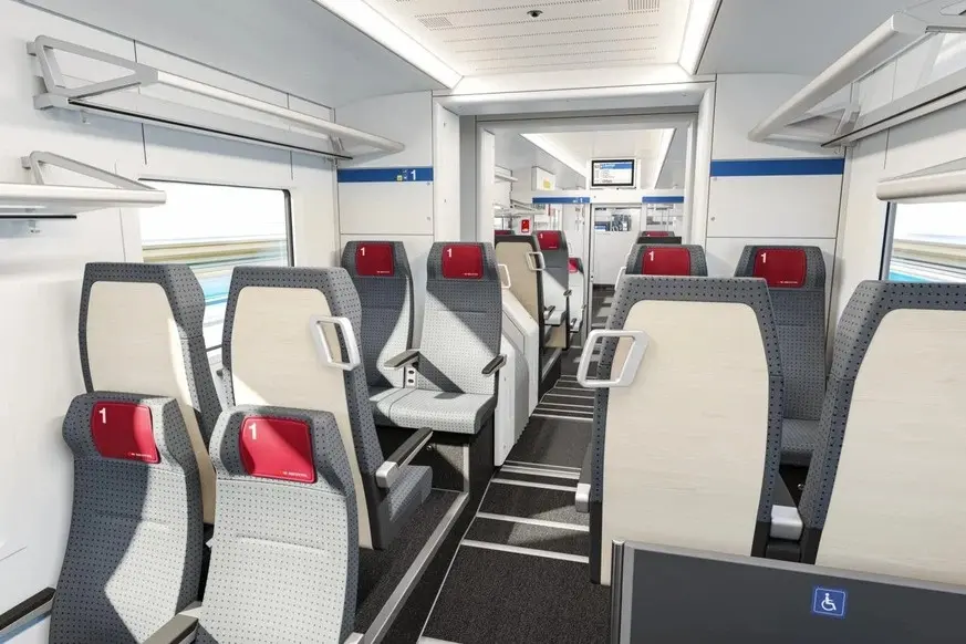 Салон будущих поездов для SBB, Thurbo и RegionAlps