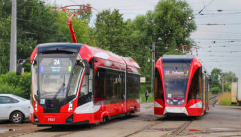 В Петербурге началась эксплуатация трамваев ПК ТС с системой технического зрения