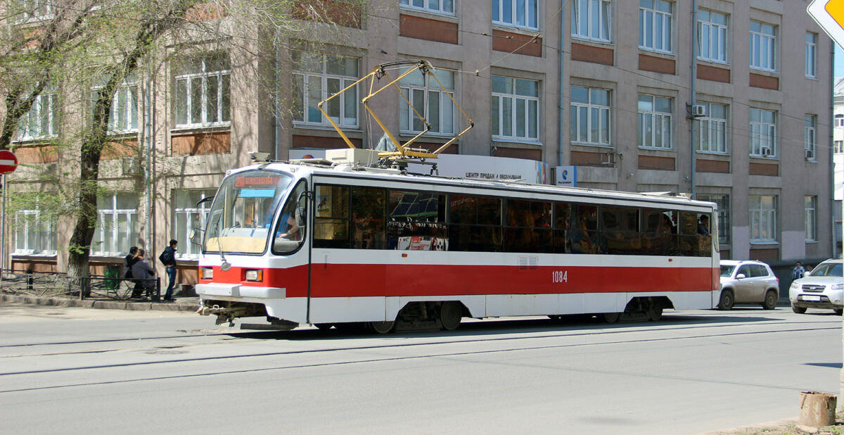 Трамвай 71-405 в Самаре, 2014 год