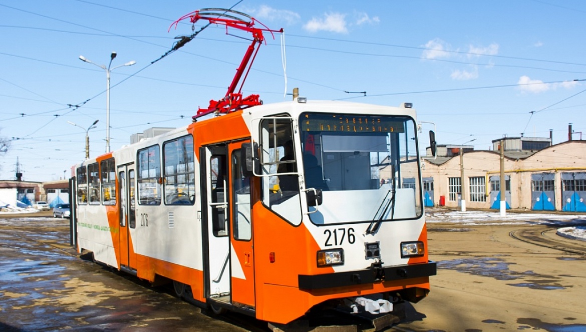 Трамвай 71-402 в Уфе