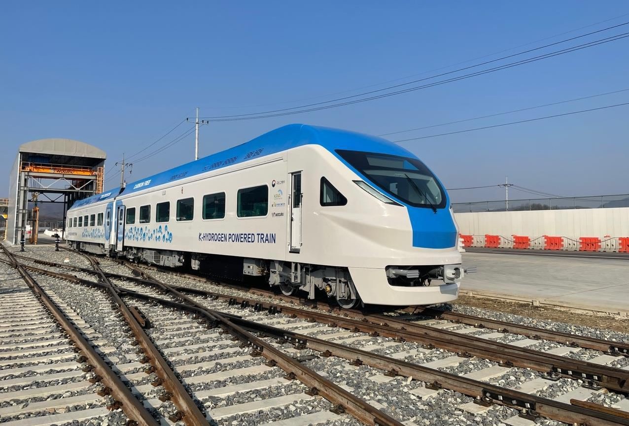 Прототип водородного поезда Woojin Industrial Systems
