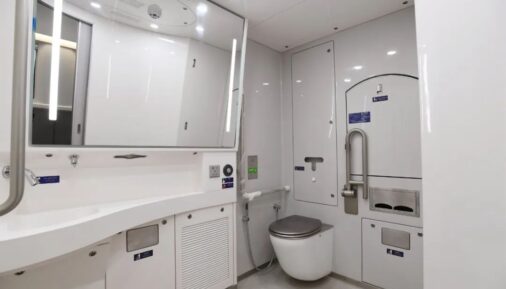 Туалет скоростного дизель-поезда CRRC для ОАЭ