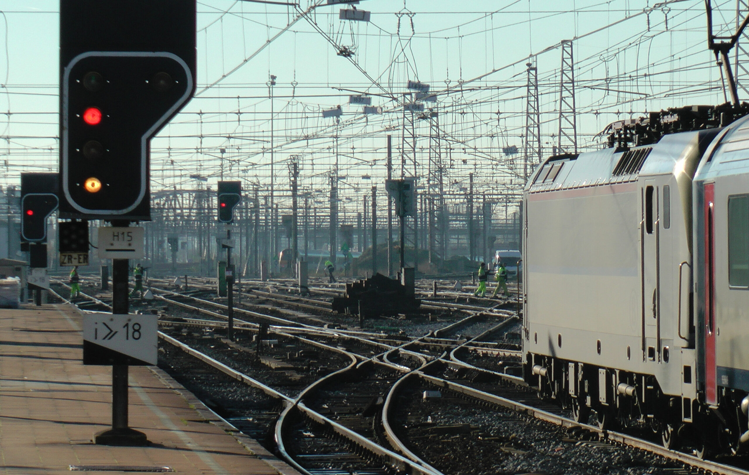 Железнодорожные пути в Европе