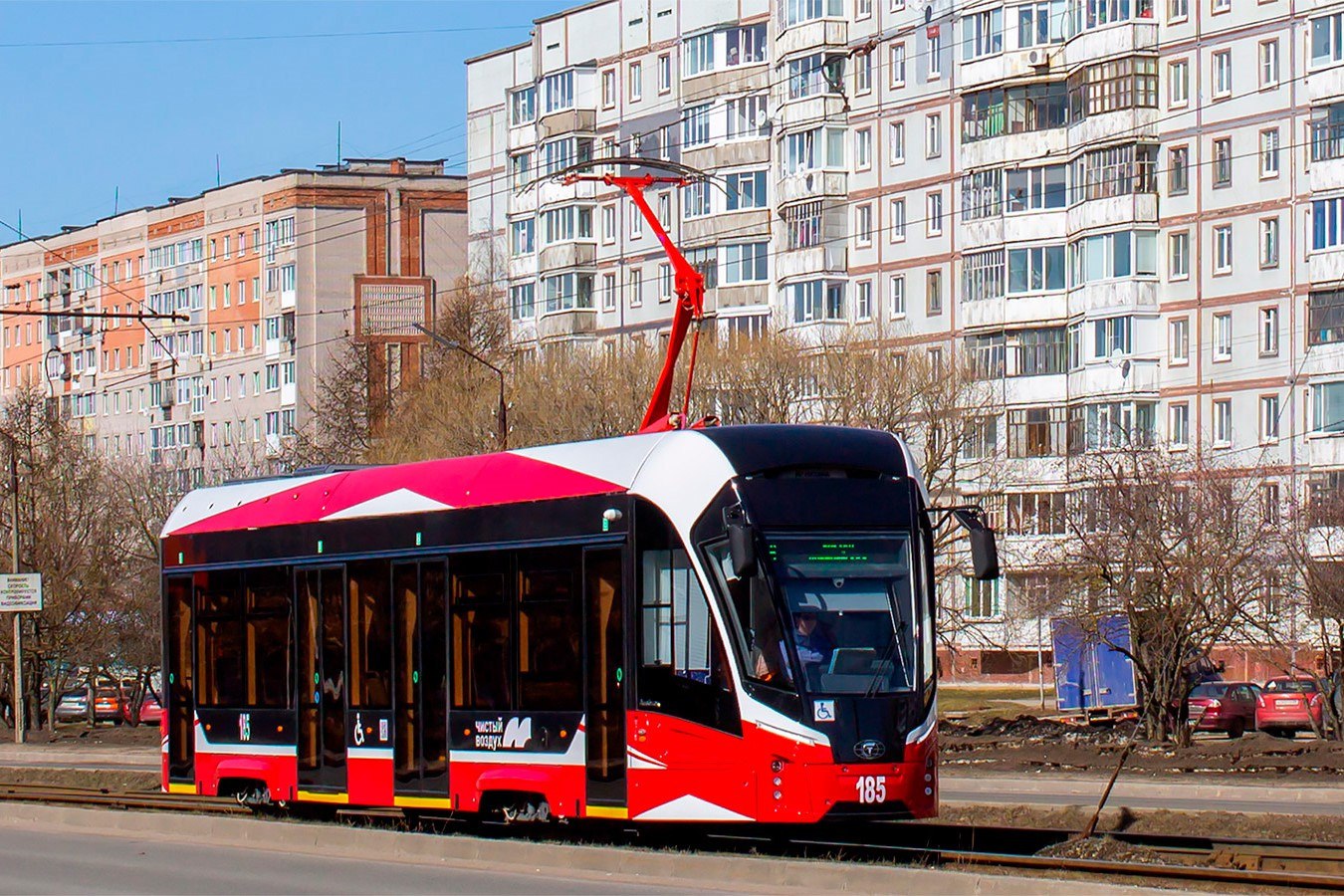 Трамвай ПК ТС в Череповце