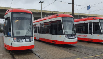 Первый трамвай Flexity от Alstom начал курсировать в Дуйсбурге