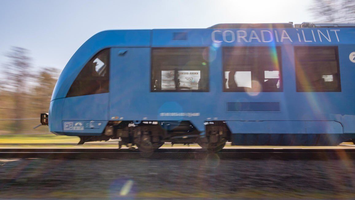 Поезд Coradia iLint с водородной тягой