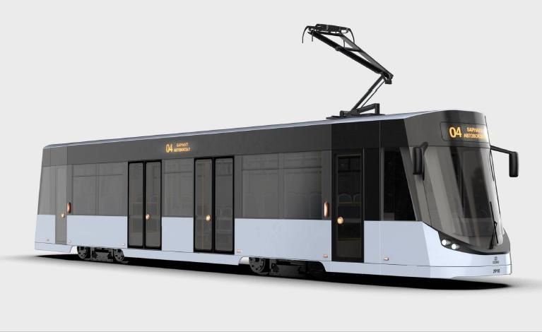 Новый концепт исполнения трамвая от ИСК «Союз»