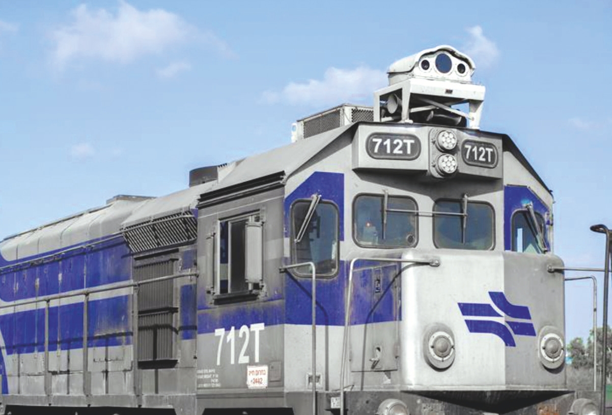 Испытаниясистемы обнаружения препятствий Main Line на подвижном составе Israel Railways