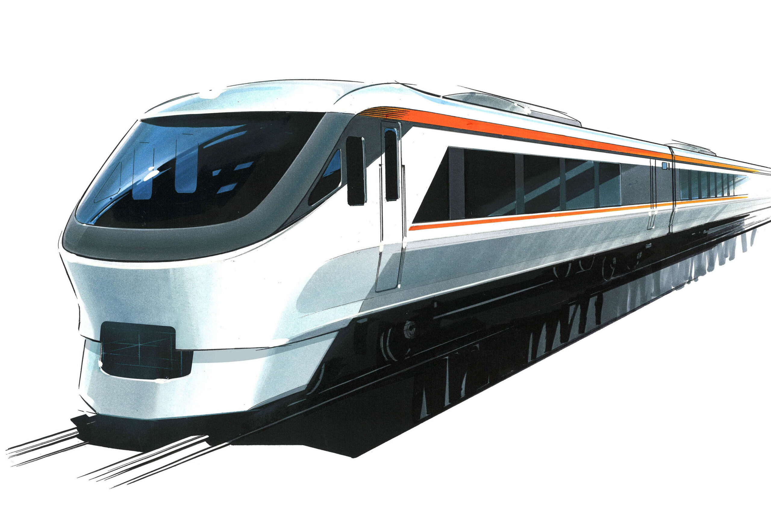 Эскиз будущего поезда серии 385