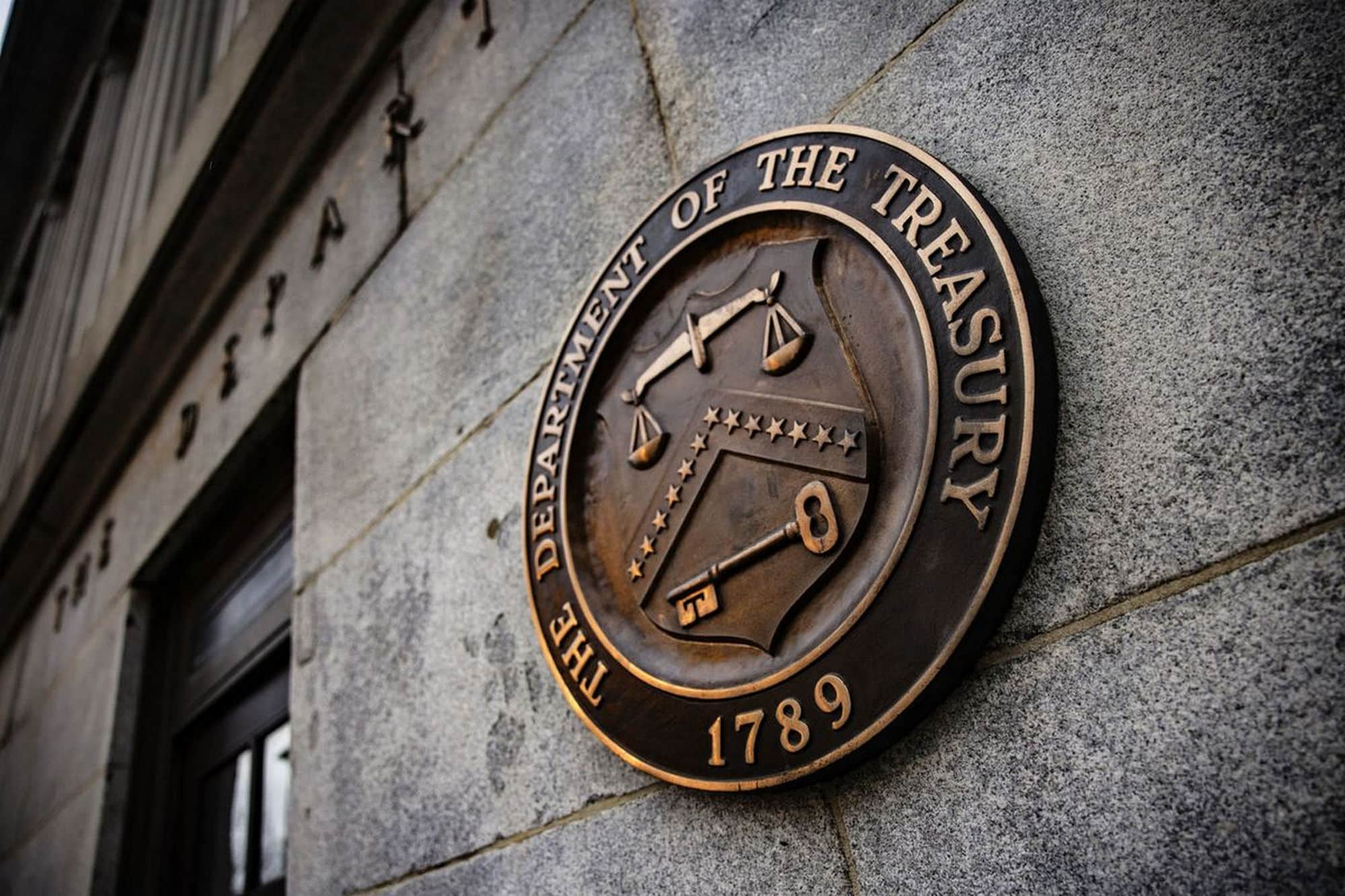 Герб Министерства финансов США