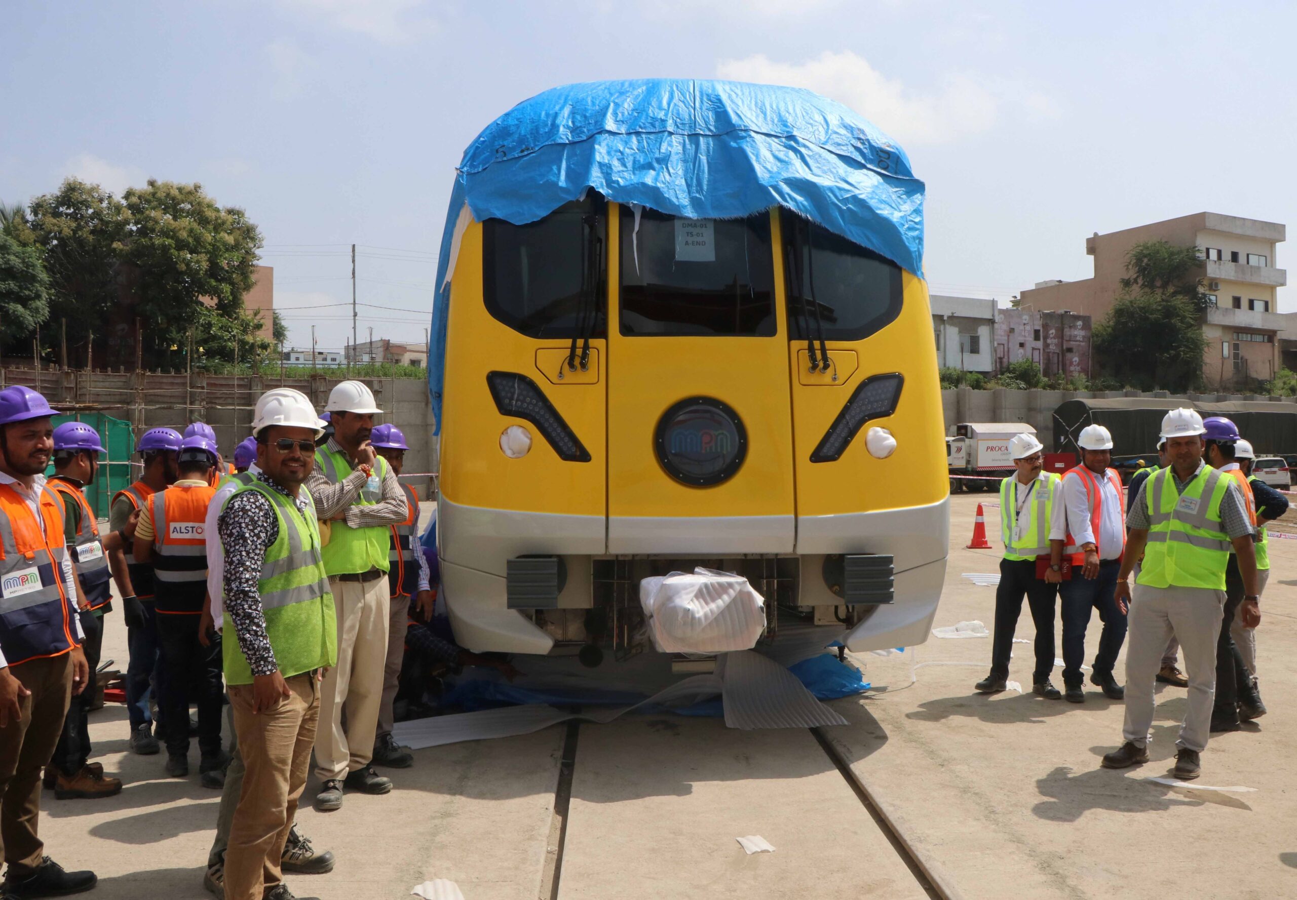Первый поезд Alstom для метро индийского Индора