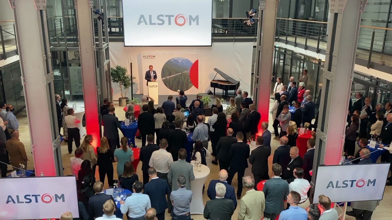 Открытие центра по цифровизации ж/д транспорта Alstom