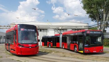 В Братиславе начали обкатку трамваев ForCity Plus 29T3 от Skoda Group
