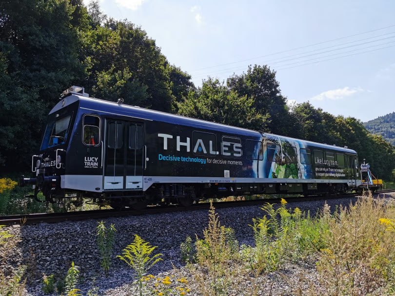 Диагностический поезд с технологиями Thales