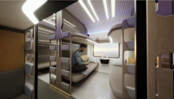 В Индии показан концепт интерьера спальных вагонов в поездах Vande Bharat