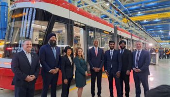 В Торонто введен в эксплуатацию первый трамвай Flexity от Alstom из новой партии