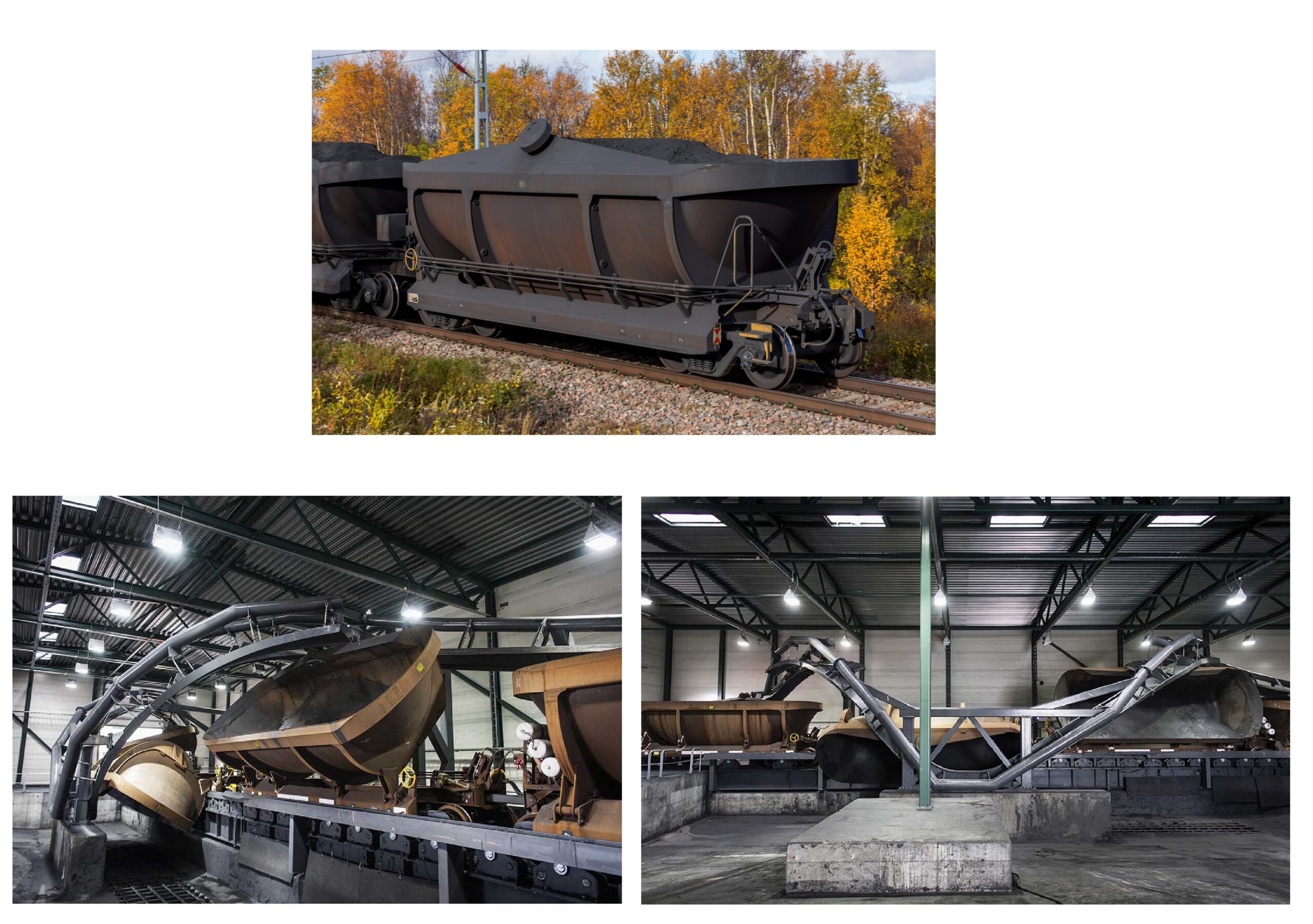 Системы разгрузки Helix Dumper от Kiruna Wagon