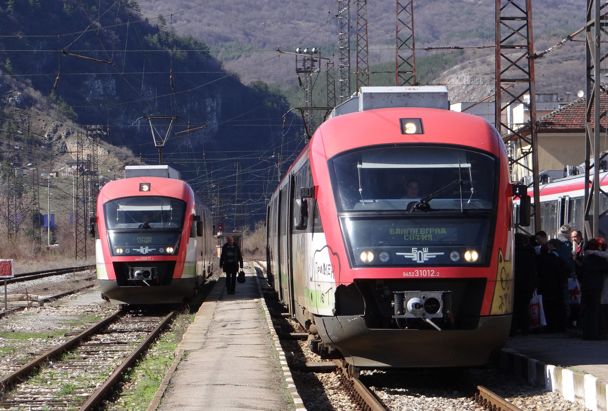 Электропоезда Siemens Desiro на сети национального перевозчика БДЖ