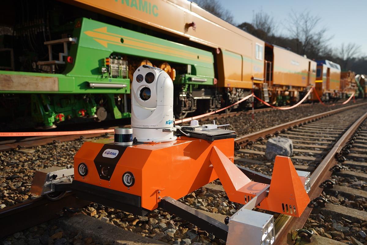 Инспекционный робот Korail для осмотра путей