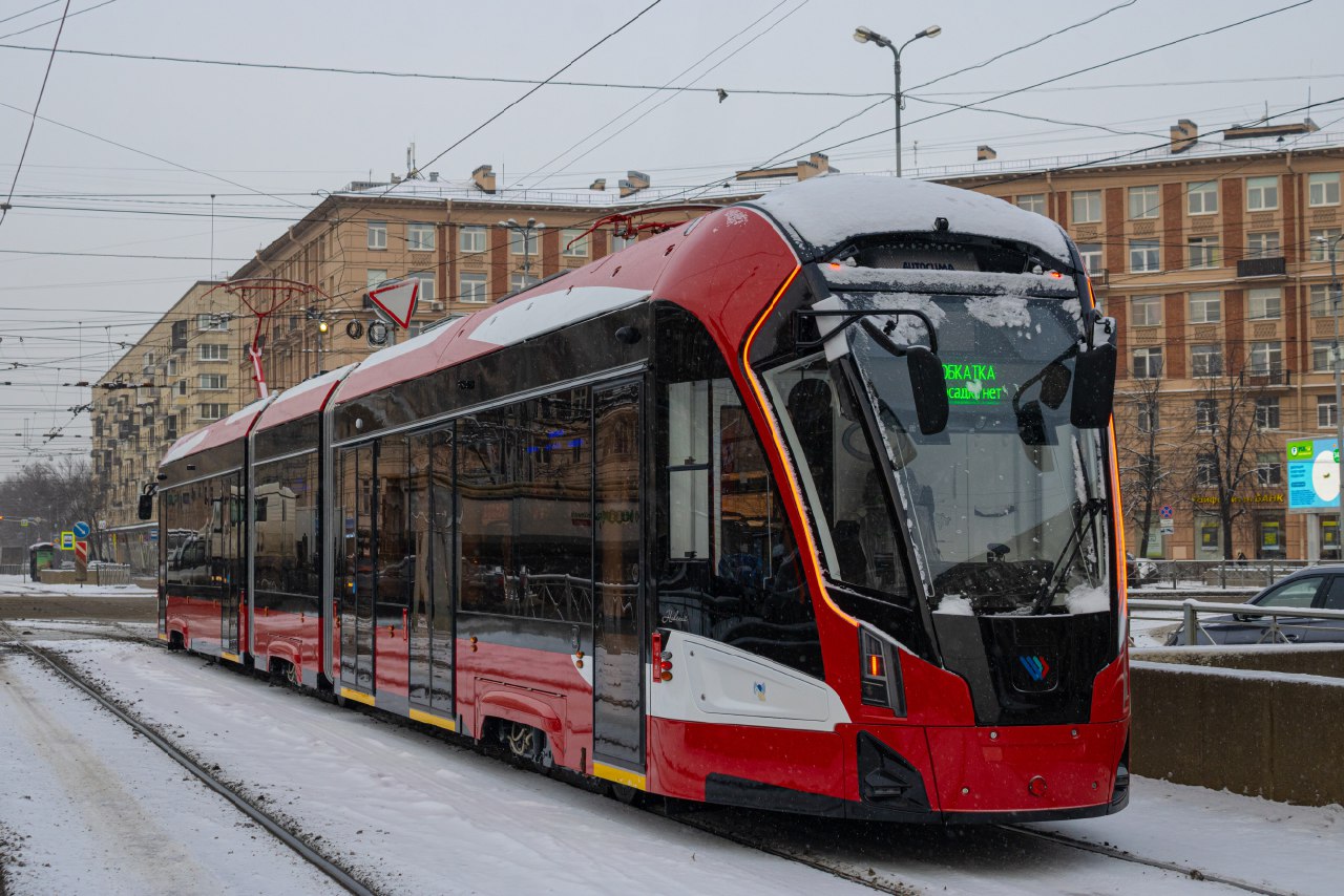 Трамвай 71-932 «Невский» № 7781 от ПК ТС