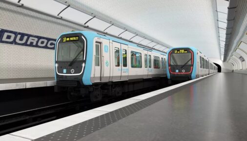 Дизайн поездов MF19 для метро Парижа