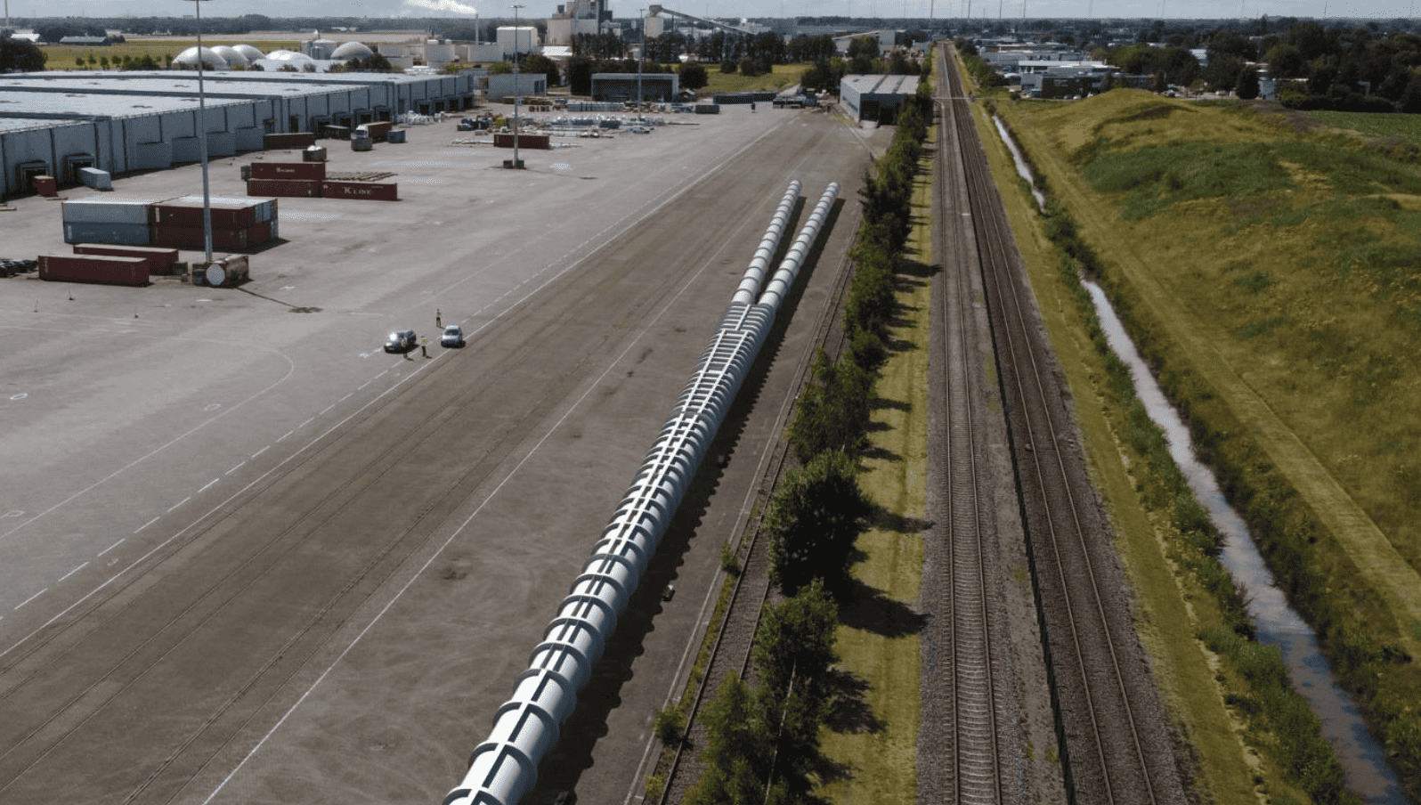 Строительство Европейского центра Hyperloop в Вендаме