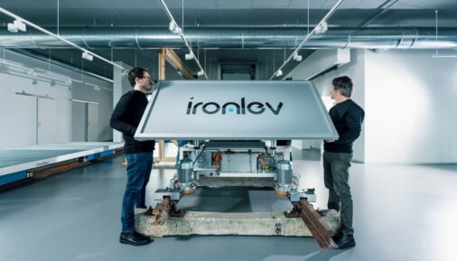 Прототип автономной тележки IronLev